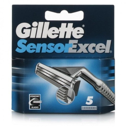 Gillette Sensor Excel 5 li Yedek Tıraş Bıçağı Başlığı