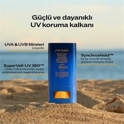 Shiseido UV Protective Clear Stick SPF 50 + Wetforce Güneş Koruyucu 20g